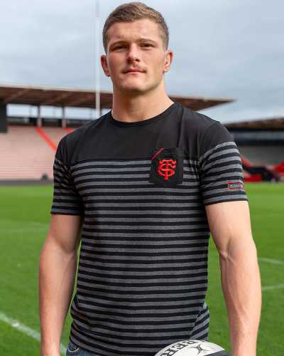 T-shirt Marinière La Prestige - Enfant - Stade Toulousain x Religion Rugby