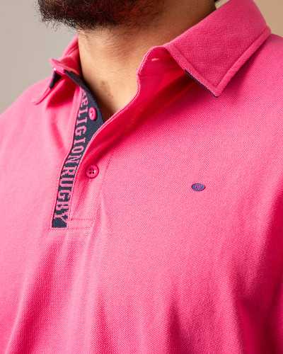 Polo rugby fuchsia Générosité