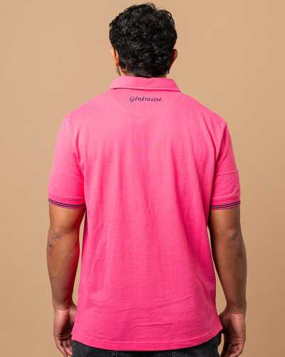 Polo rugby fuchsia Générosité