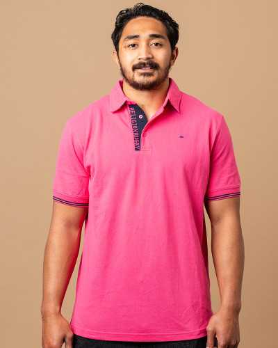 Polo rugby fuchsia Générosité