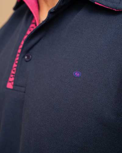 Polo rugby marine Respect