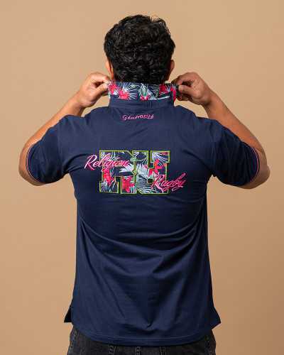 Polo rugby Flower Back