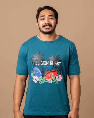 T-shirt rugby Duck Blue Summer
