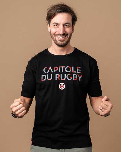 T-shirt Capitole du Rugby - noir - Stade Toulousain
