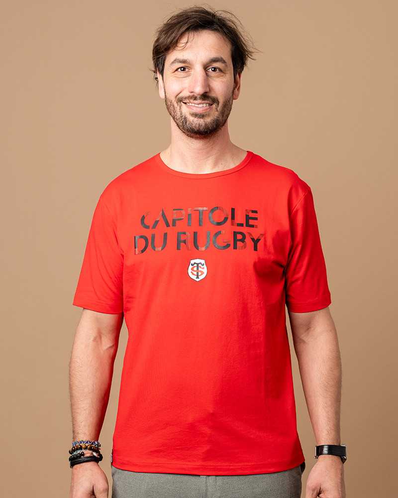 T-shirt Capitole du Rugby - rouge - Stade Toulousain