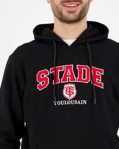 Sweat à capuche Brodi - noir - Stade Toulousain