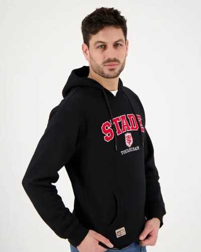 Sweat à capuche Brodi - noir - Stade Toulousain