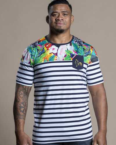 T-shirt Marinière Tekori Maori - Joe Tekori