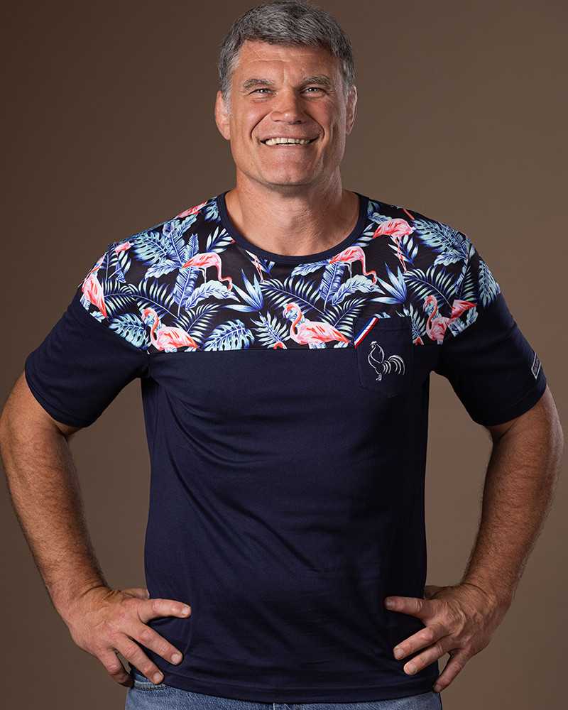 T-shirt Rugby Flamingo