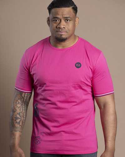 T-shirt Rooster Blazer - fuchsia