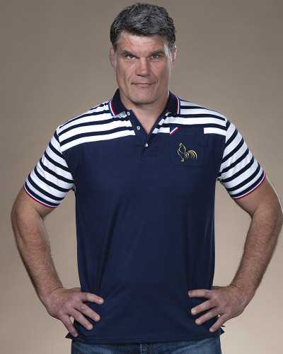 Polo de rugby Un air Marinière - Fabien Pelous