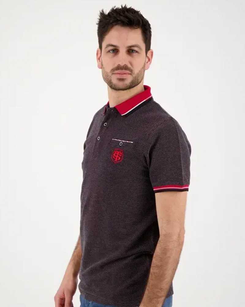 Polo Fold - noir - Stade Toulousain