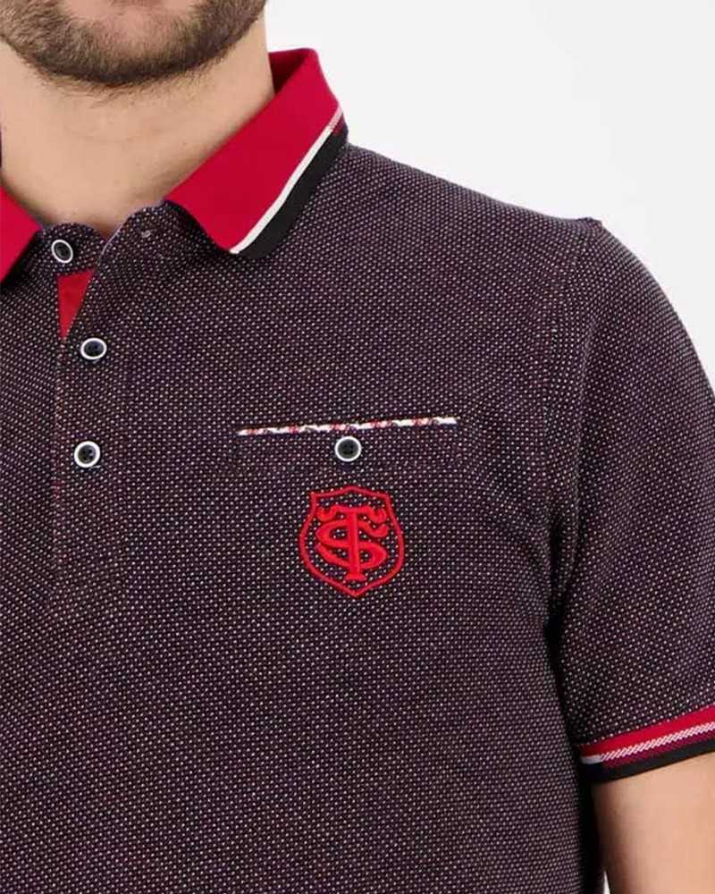 Polo Fold - noir - Stade Toulousain