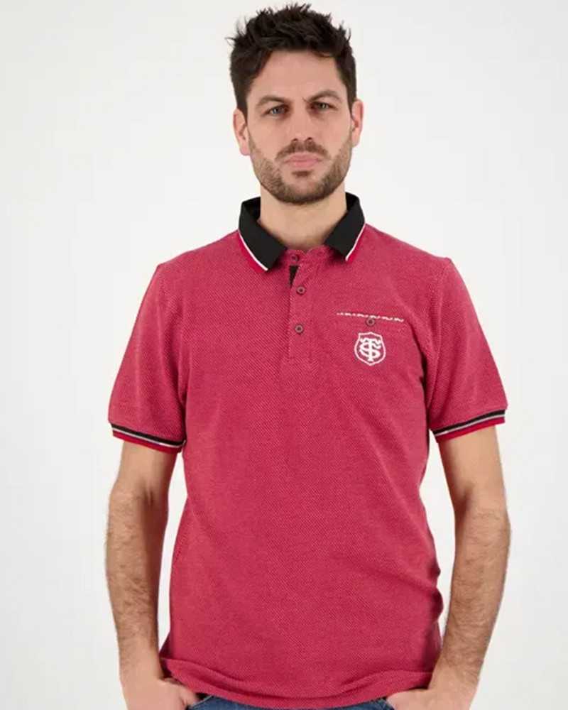 Polo Fold - rouge - Stade Toulousain