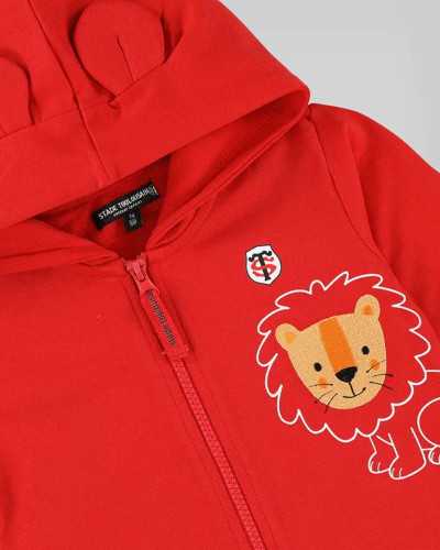 Veste à capuche Bébé Lion - Stade Toulousain
