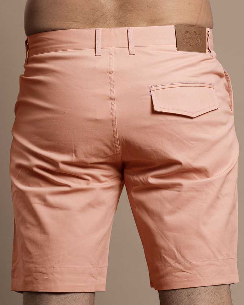 Bermuda Rugby vieux rose