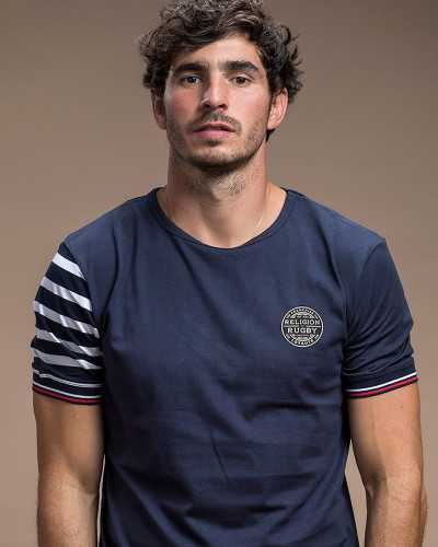 T-shirt de rugby Discret Mais Branché