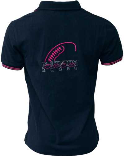 Polo de rugby 'Ballon' Marine