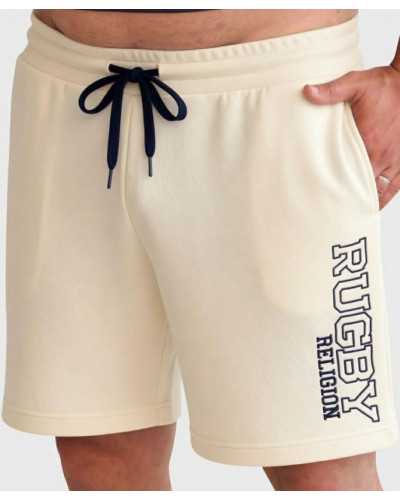 Bermuda rugby molletonné Sable & Marine