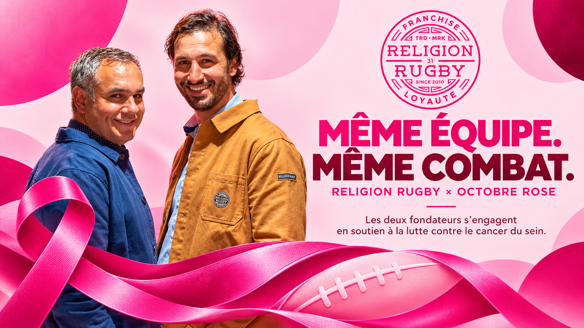 Religion Rugby soutient Octobre Rose : même équipe, même combat