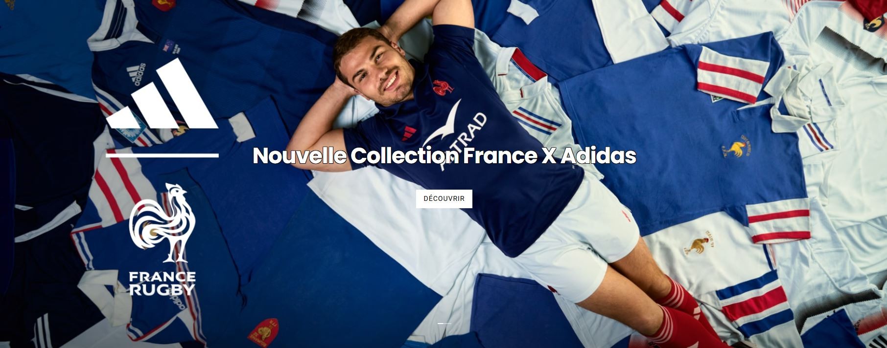 Découvrez les produits Officiels de l'Equipe de France de Rugby sur Religion Rugby