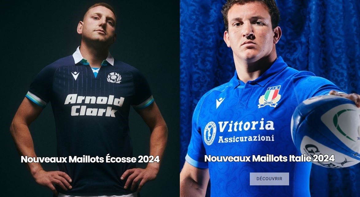Soutenez Votre Équipe Nationale avec les Maillots Officiels du Tournoi des Six Nations chez Religion Rugby
