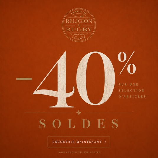 Soldes 2026 -40%