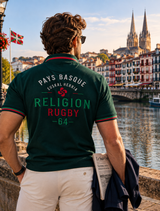 POLO RUGBY VERT BASQUE
