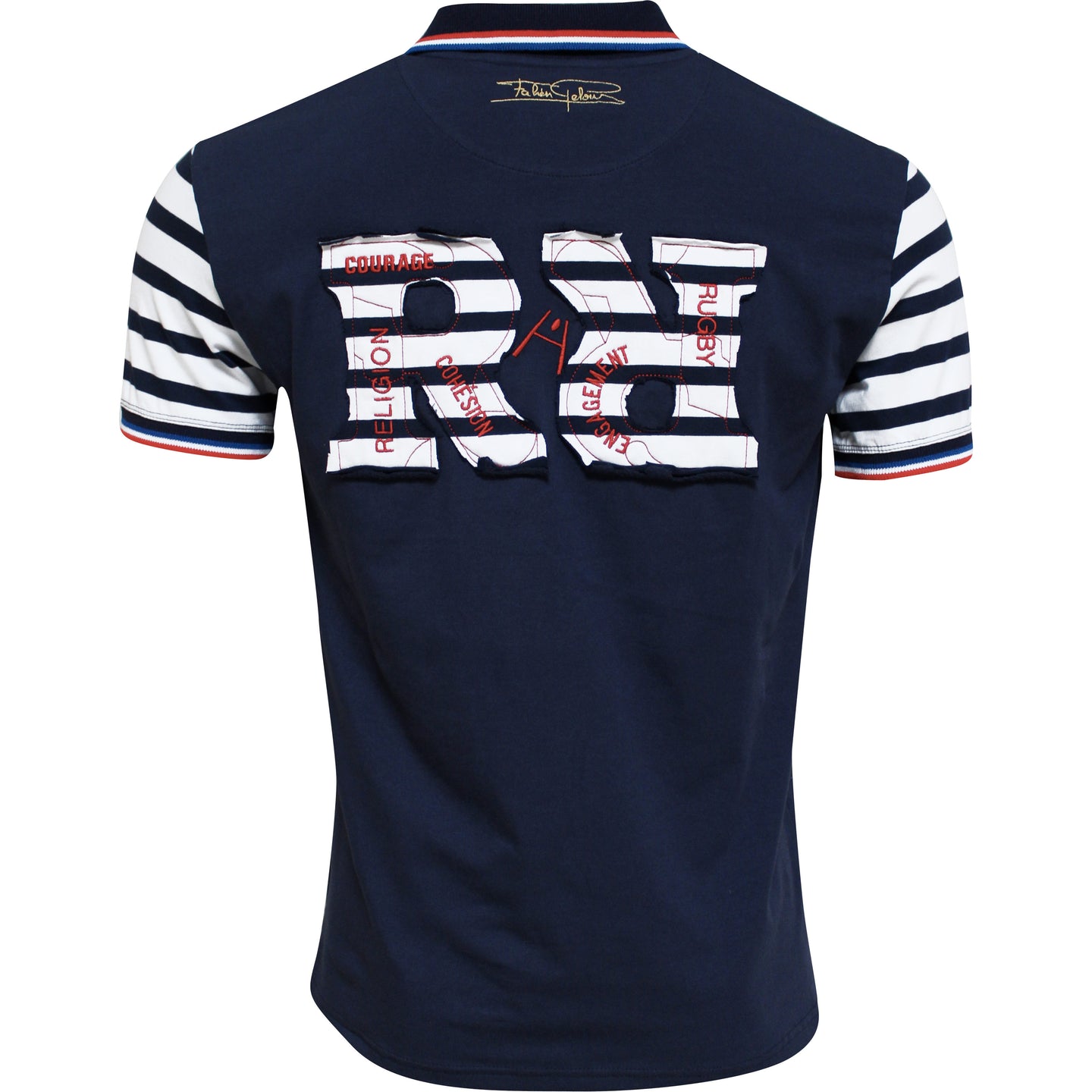 Polo de rugby Un air Marinière - Fabien Pelous
