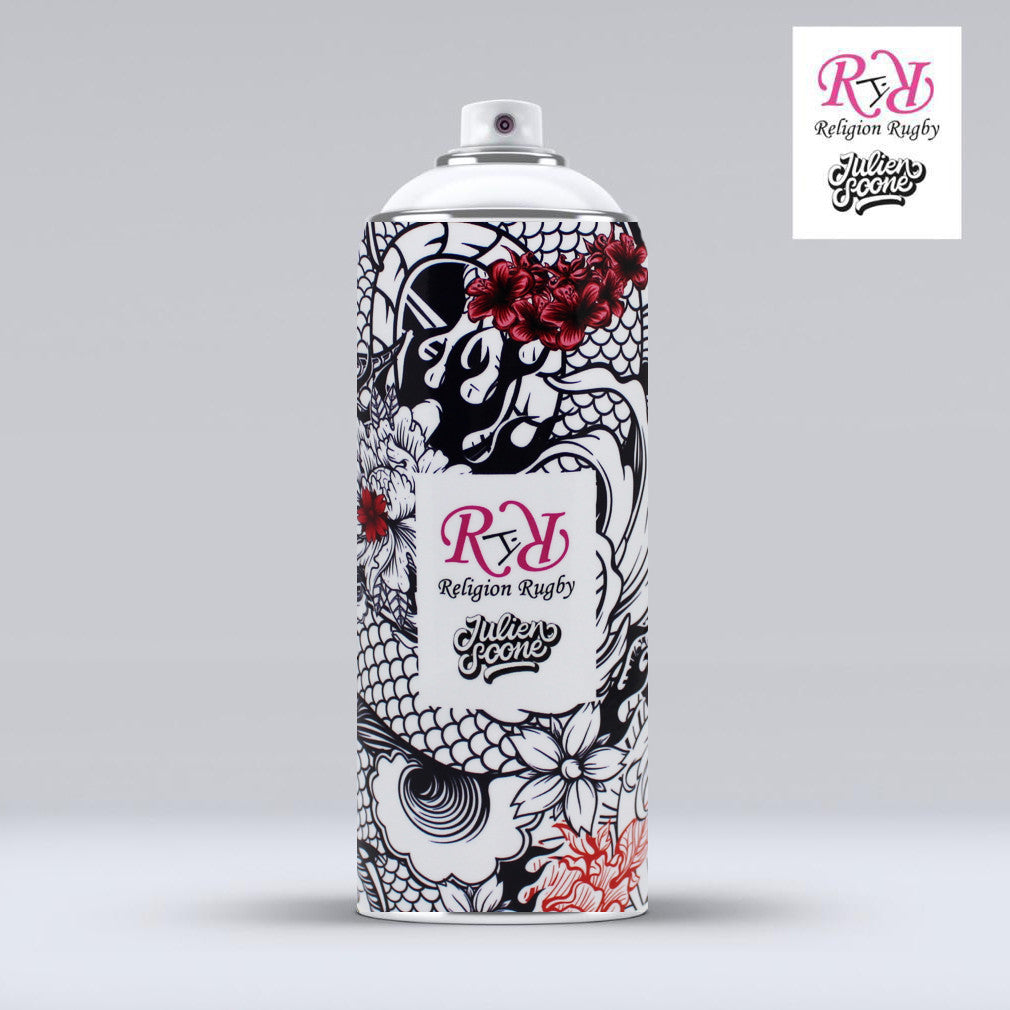 Spraycan Julien Soone x Religion Rugby