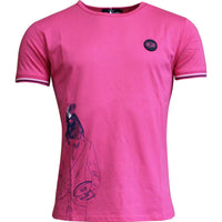Rooster Blazer T-shirt - fuchsia