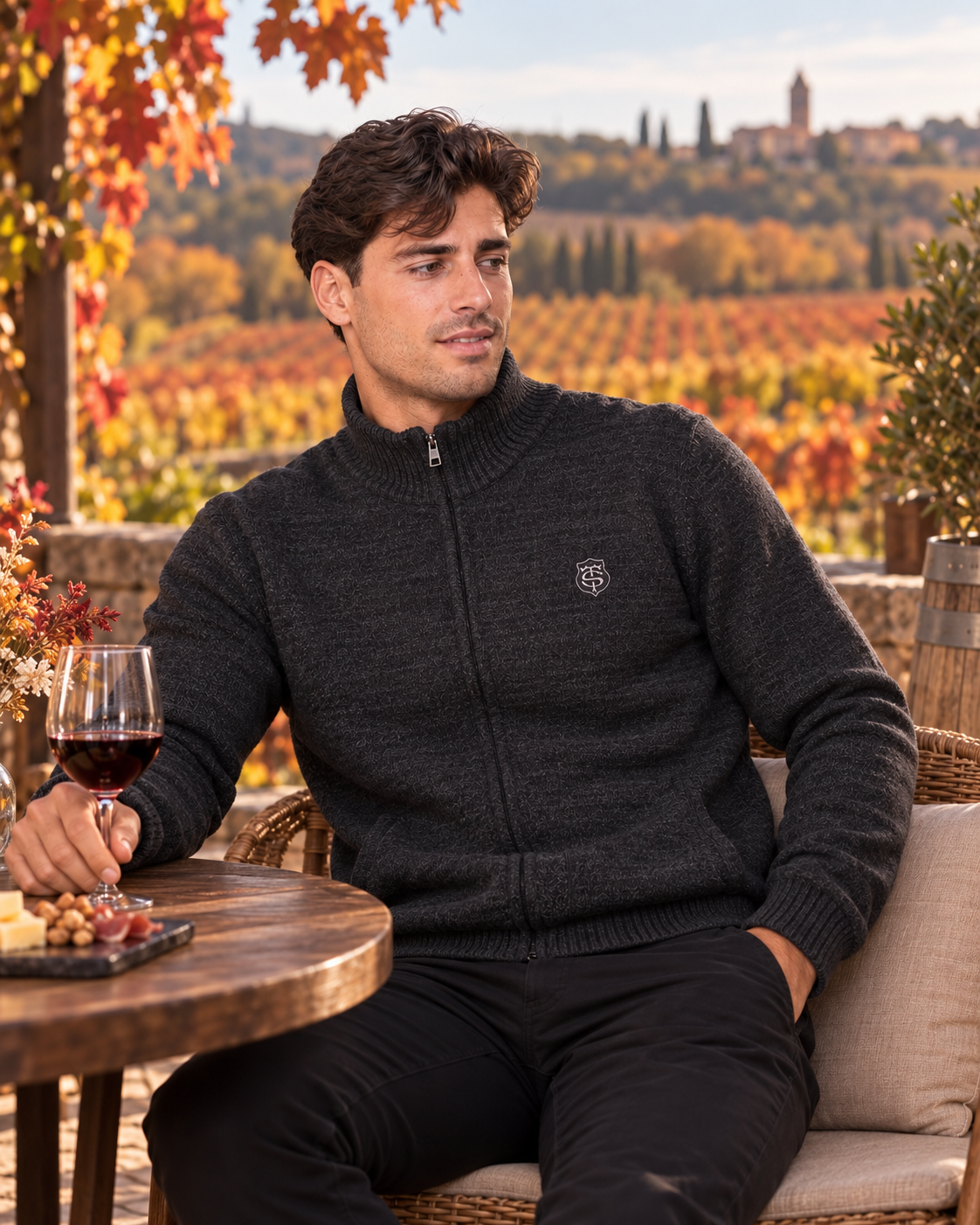 Gilet Homme Sigma Zippé