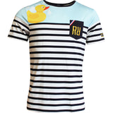 Plastic Duck sky Breton T-shirt - Child