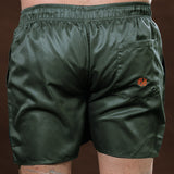 Green and Orange Rugby Swim Shorts