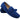 Mocassins en nubuck - bleu roi