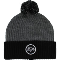 Black Rugby Beanie