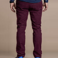 Chino Super French Falzard - Bordeaux
