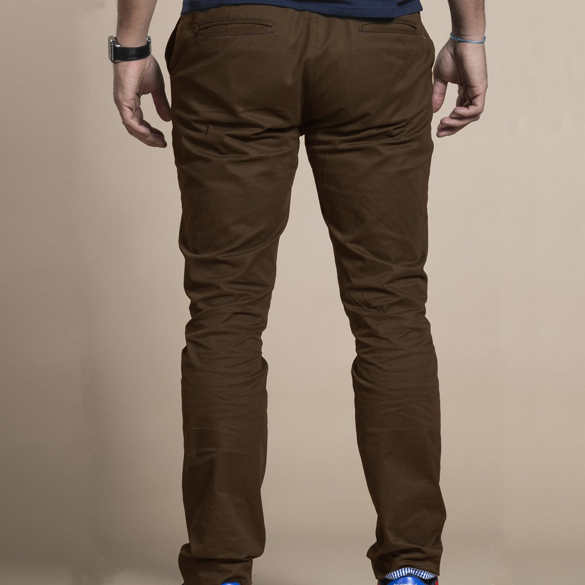 Chino Super French Falzard - Brown