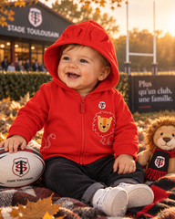 Lion baby hooded jacket - Stade Toulousain