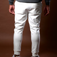 Chic & Cool Rugby Trousers - white