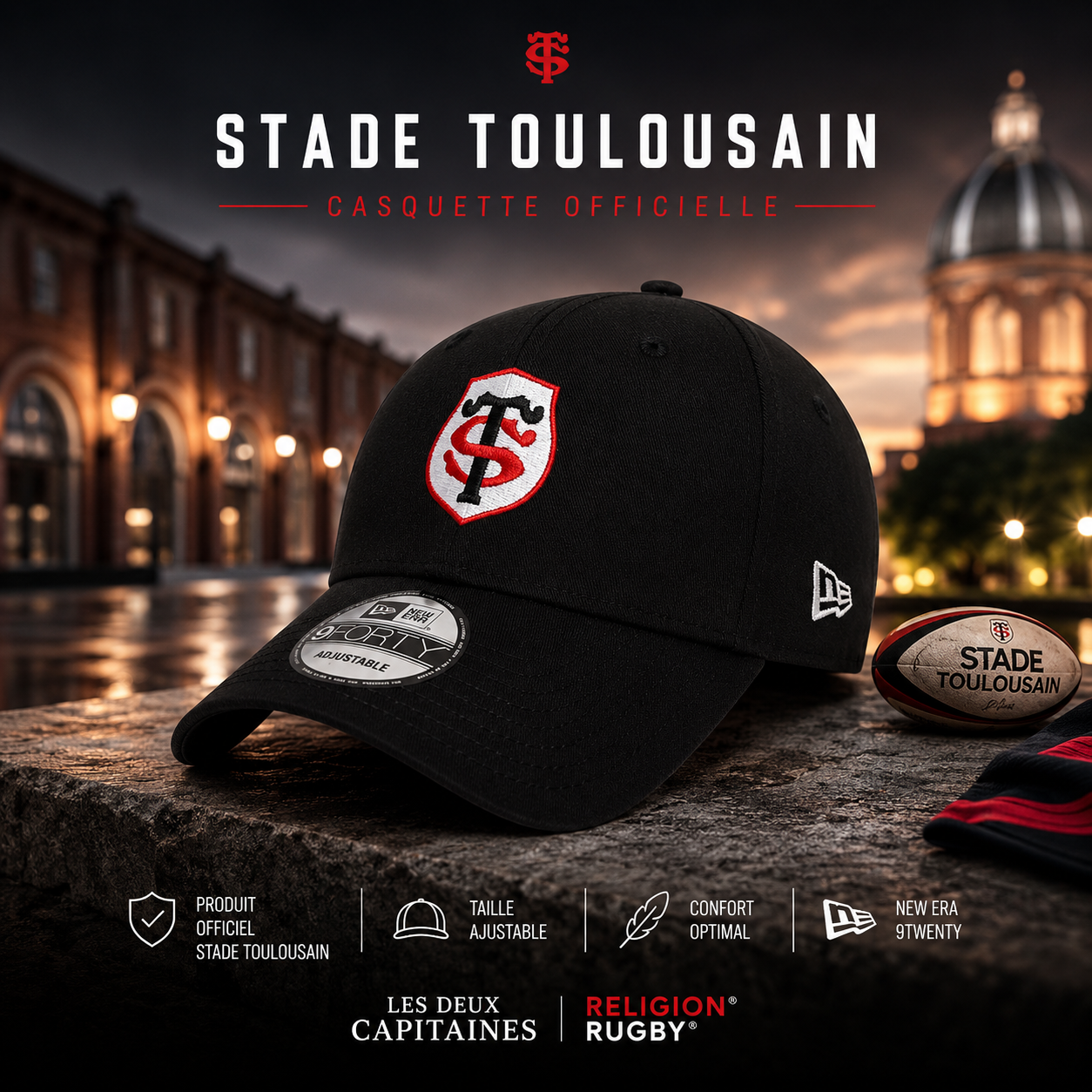 Casquette Stade Toulousain New Era 9FORTY – Stade Toulousain