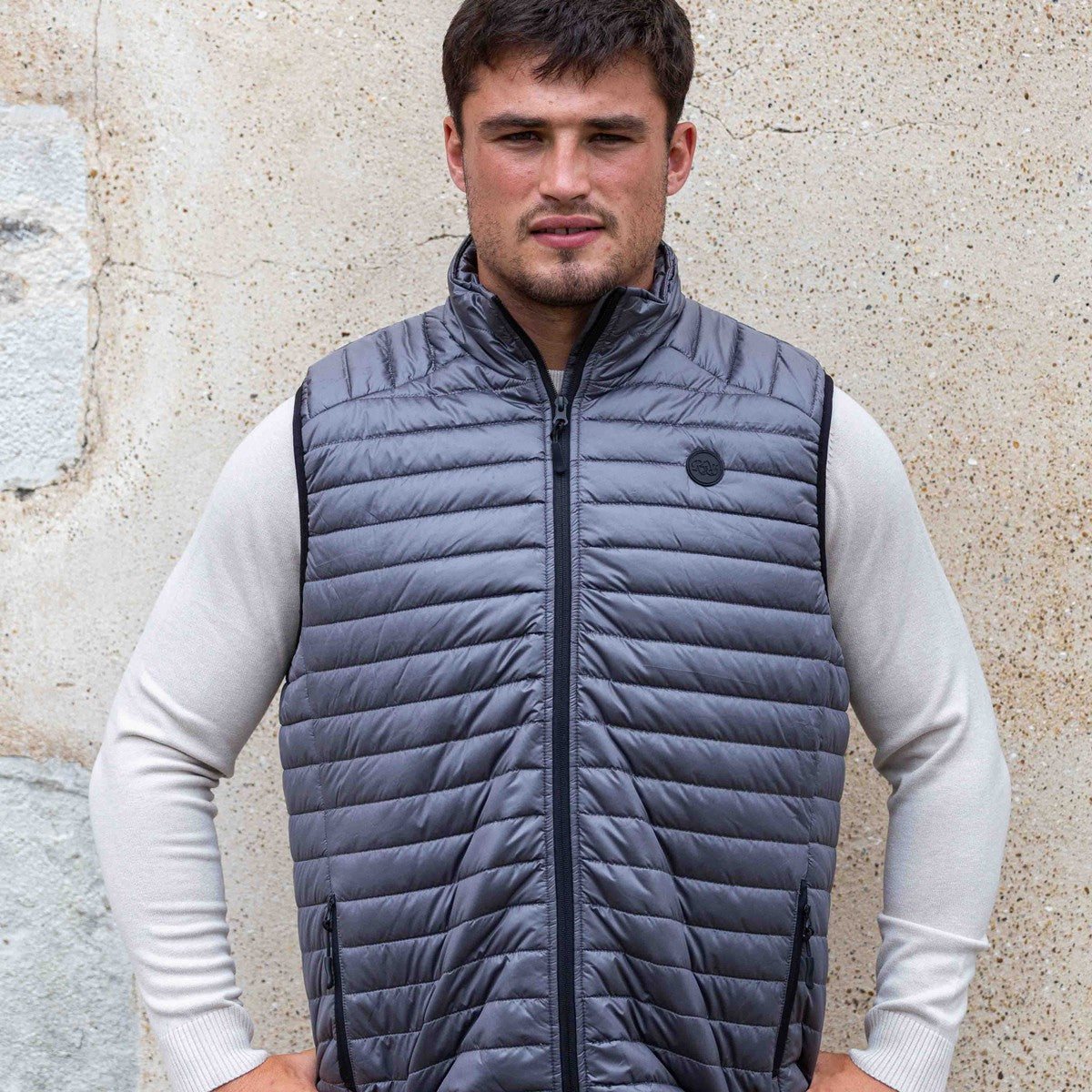 Doudoune sans manches All Grey