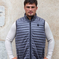 Doudoune sans manches All Grey