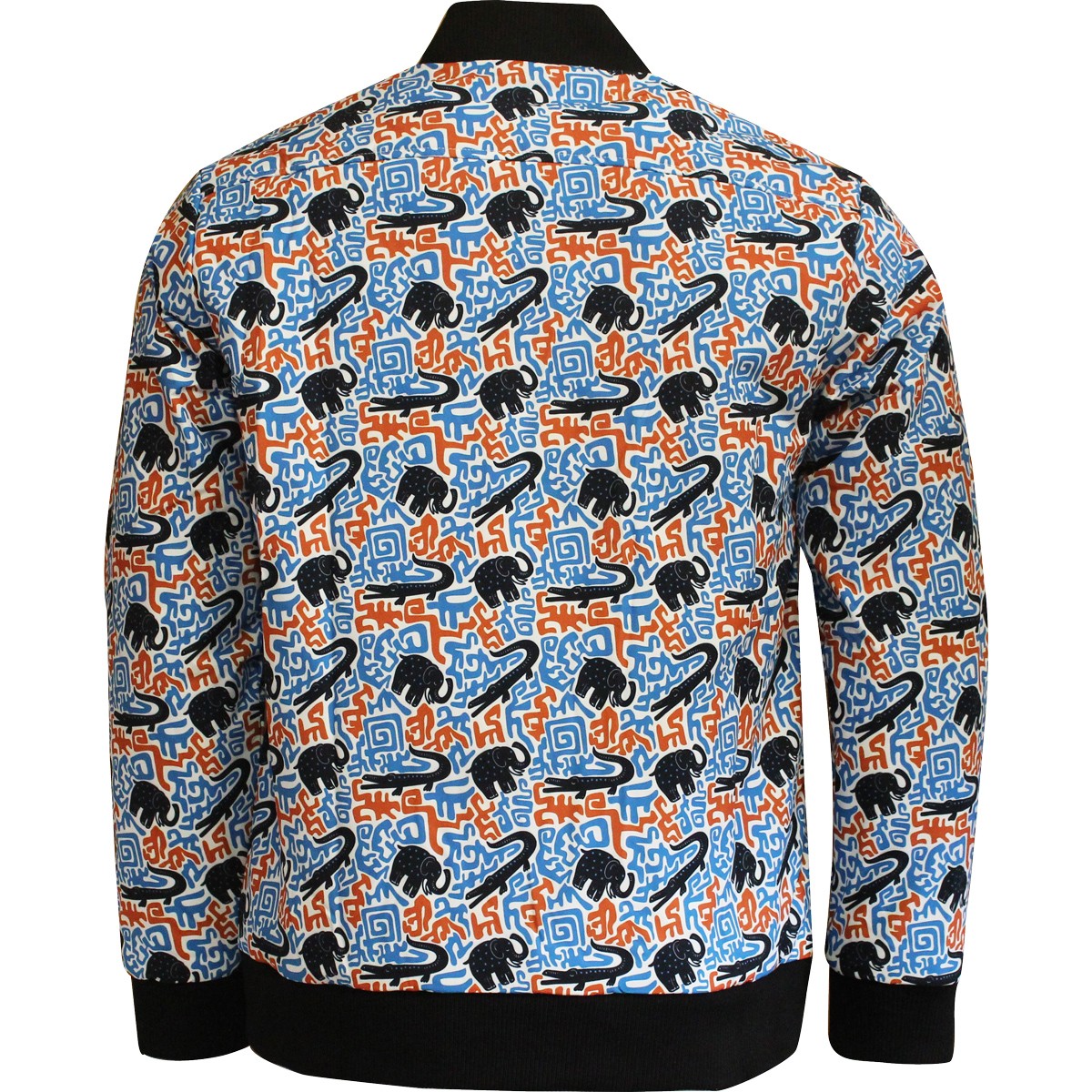 Ivory Crocodile Jacket - Bakary Meïté