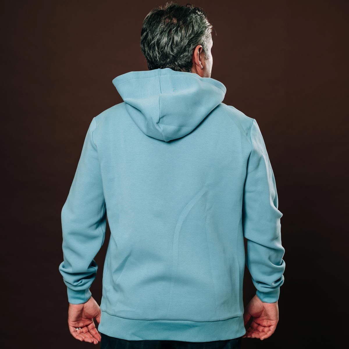 Grey-blue Fashion Rugby Sweatshirt
