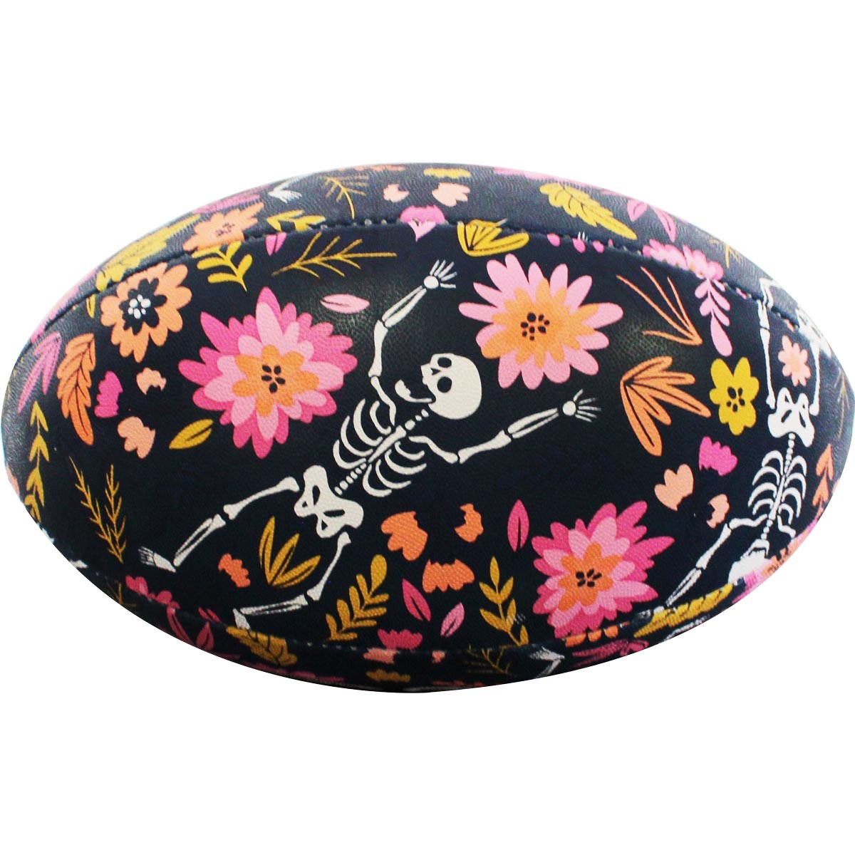Latino Flower Rugby Ball