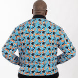 Ivory Crocodile Jacket - Bakary Meïté