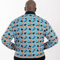 Ivory Crocodile Jacket - Bakary Meïté