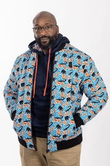 Ivory Crocodile Jacket - Bakary Meïté