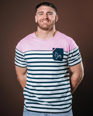 T-shirt rugby Marinière - La Max cancan